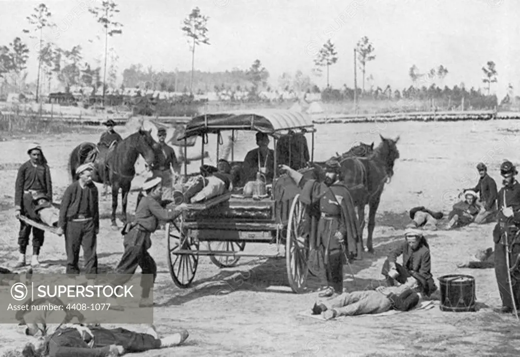Ambulance Corps, Civil War - USA