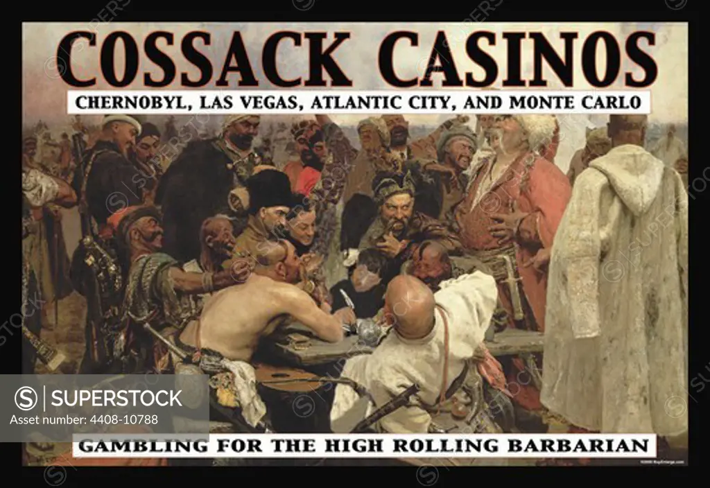 Cossack Casinos: Gambling for the High Rolling Barbarian, Tongue-in-Cheek