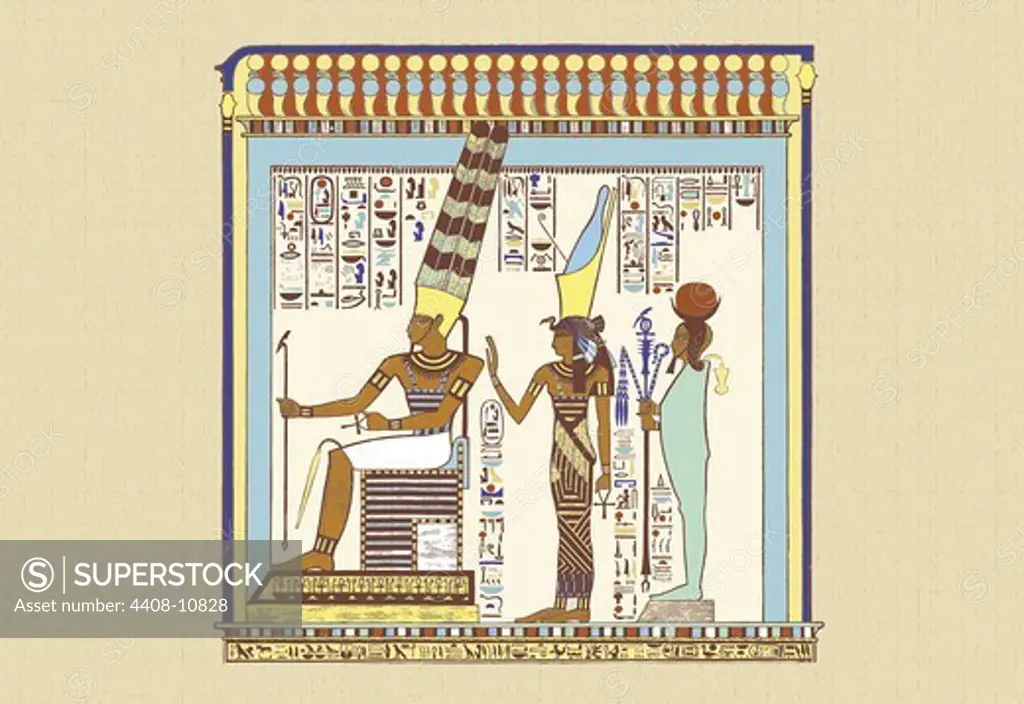Great Triad of Thebes - Amen, Mut, and Khonsu, Ancient Egypt