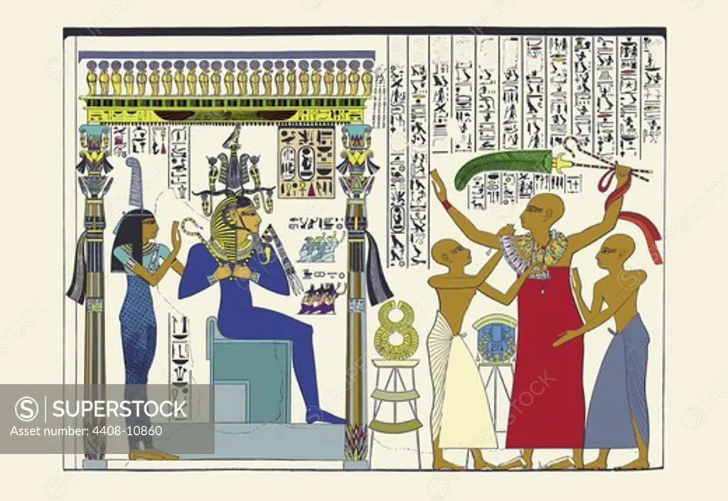 Seti I, Investing Paser, Ancient Egypt