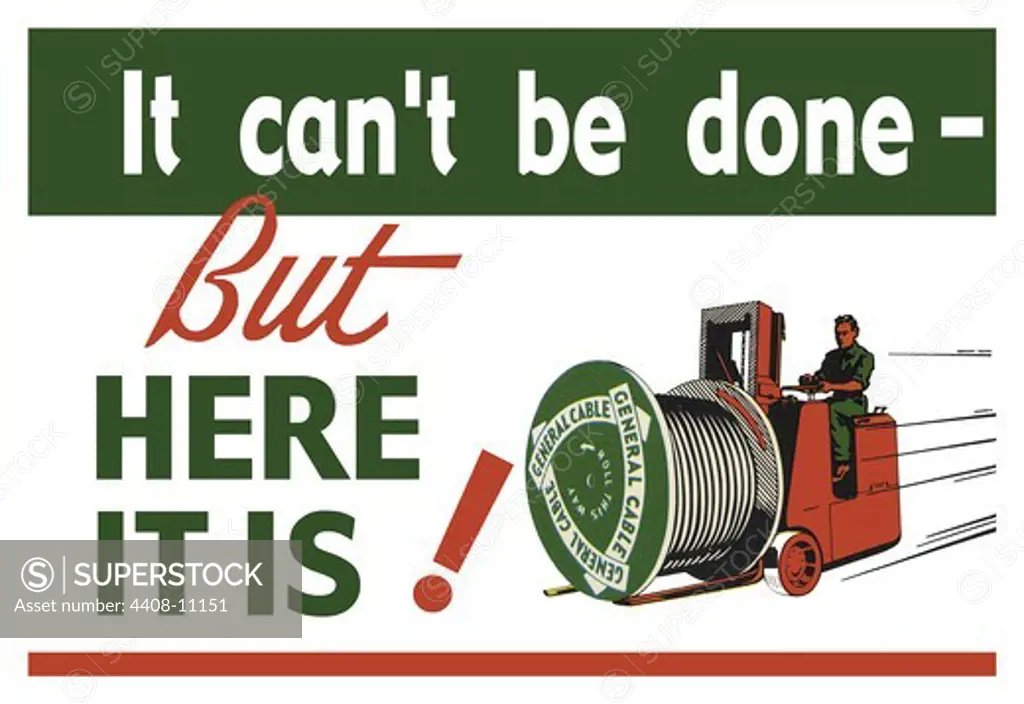 General Cable - It Can't Be Done, WWII - Home Front Factories