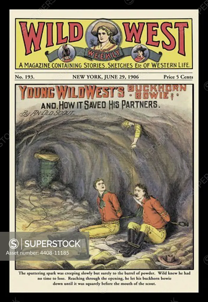 Wild West Weekly: Young Wild West's Buckhorn Bowie, Wild West