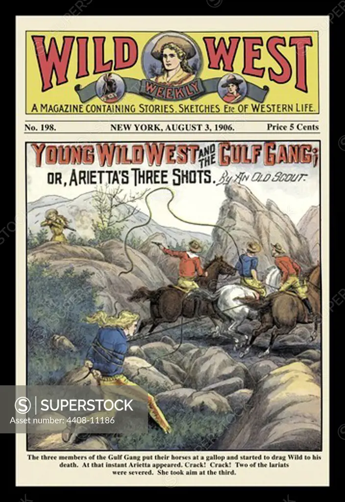 Wild West Weekly: Young Wild West and the Gulf Gang, Wild West