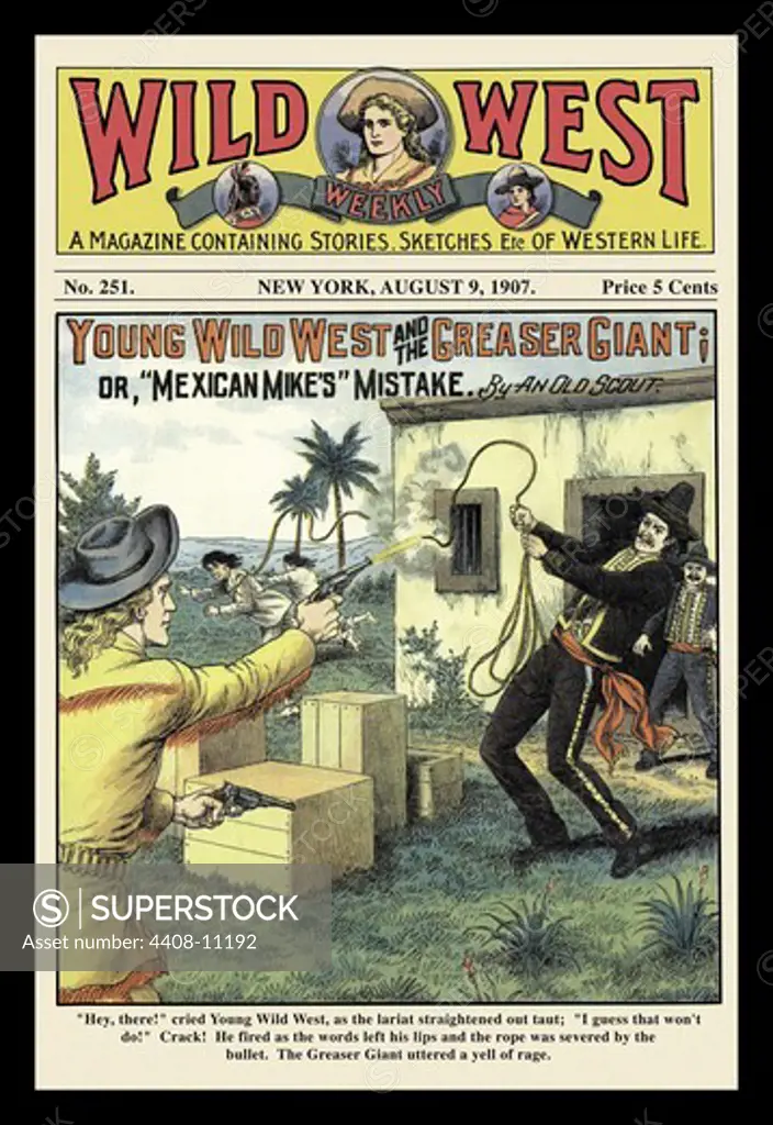 Wild West Weekly: Young Wild West and the Greaser Giant, Wild West