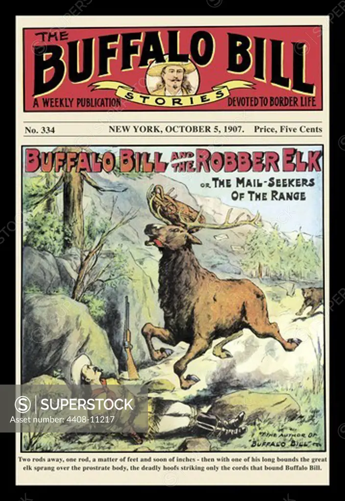 The Buffalo Bill Stories: Buffalo Bill and the Robber Elk, Buffalo Bill - Wild West