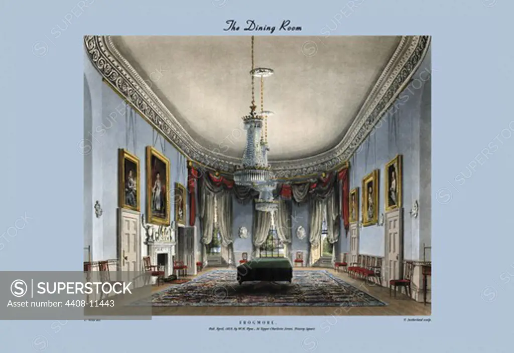Dining Room - Frogmore, British Manors