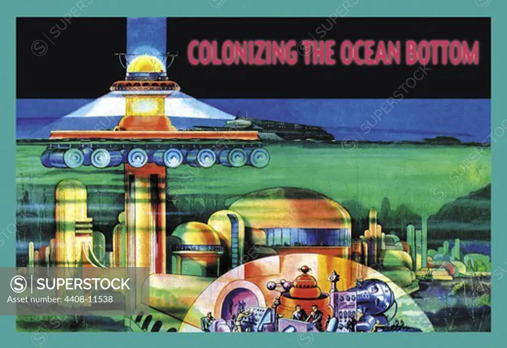 Colonizing the Ocean Bottom, 1940's Visions of the Future