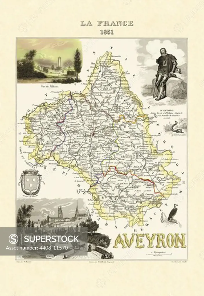 Aveyron, France