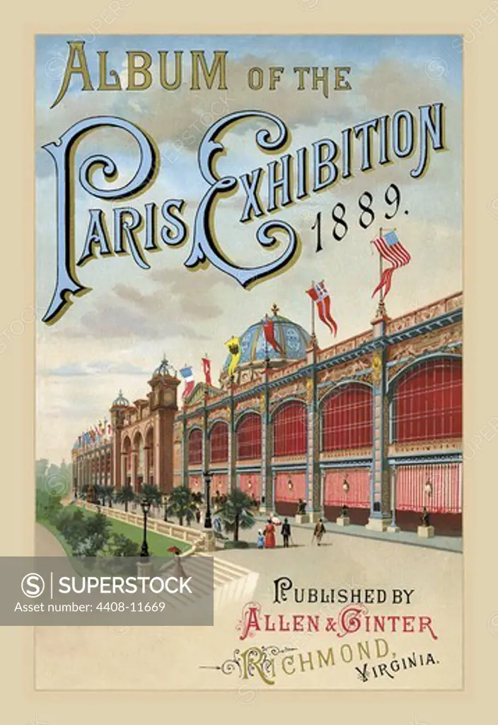 Album of the Paris Exhibition, 1889, Paris International Exposition 1900