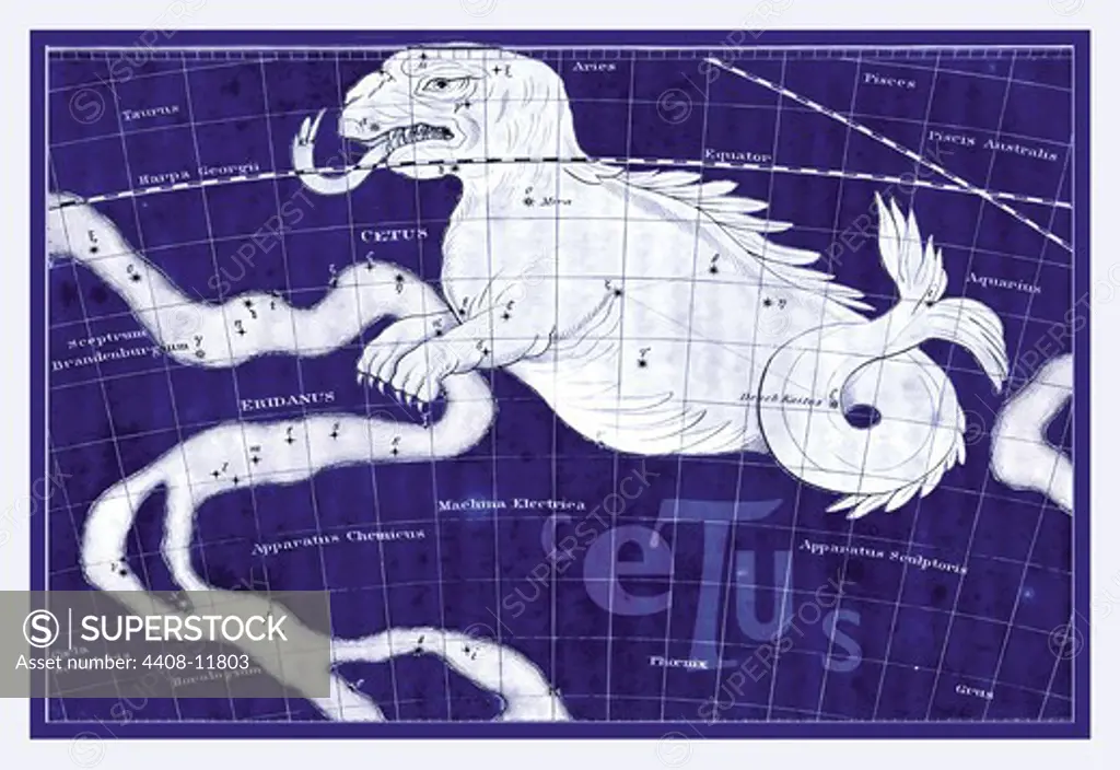 Cetus and Eridanus #3, Celestial & Astrological Charts