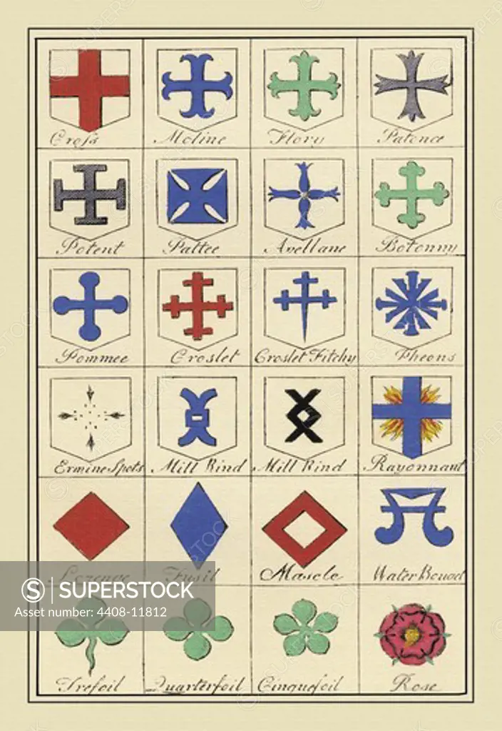 Crosses and Charges, Heraldry - Emblems & Orders