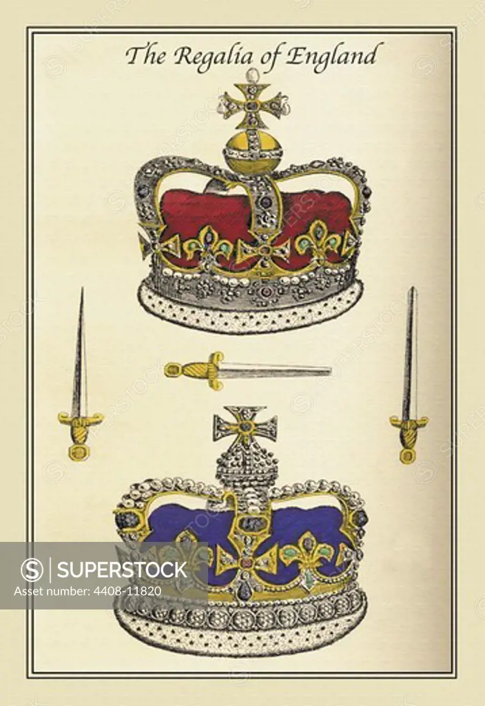 Regalia of England #2, Heraldry - Emblems & Orders