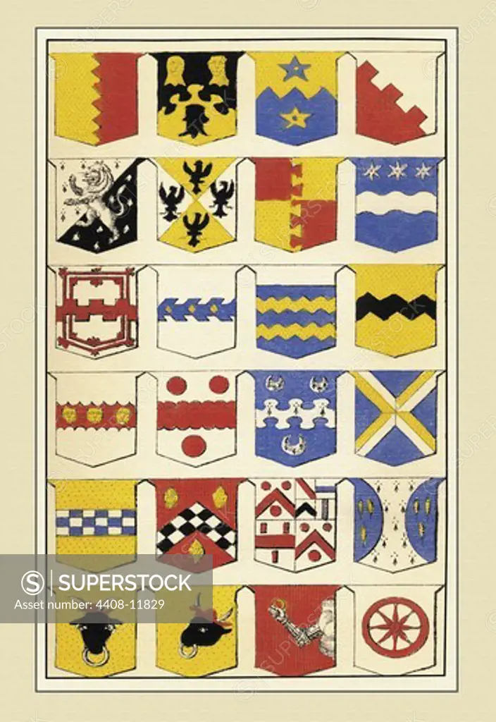 Examples of Blazonry - Birmingham, Smith, Doubleday, et al., Heraldry - Emblems & Orders