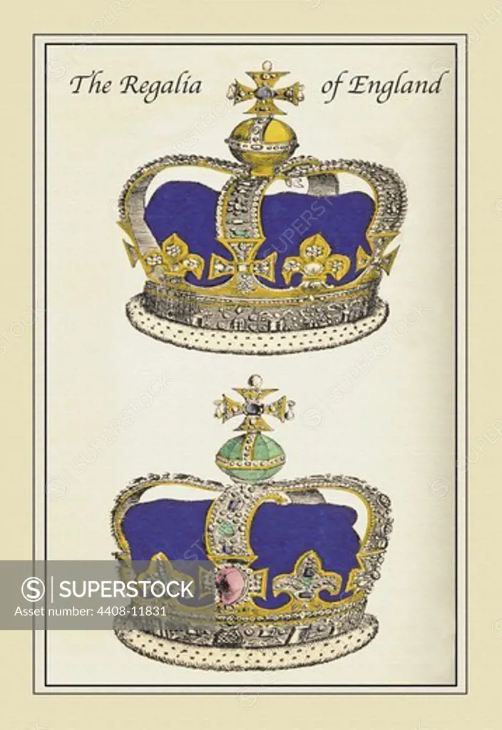Regalia of England #3, Heraldry - Emblems & Orders