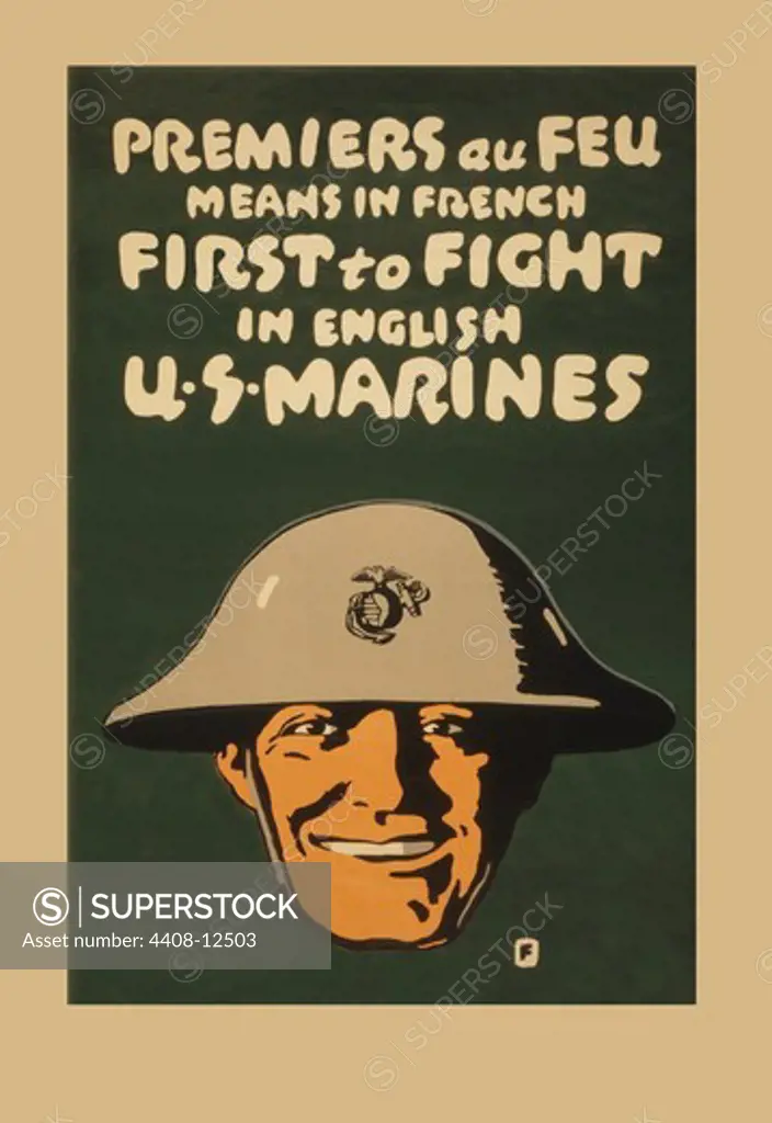 Permiers au feu, U.S. Marine Corps