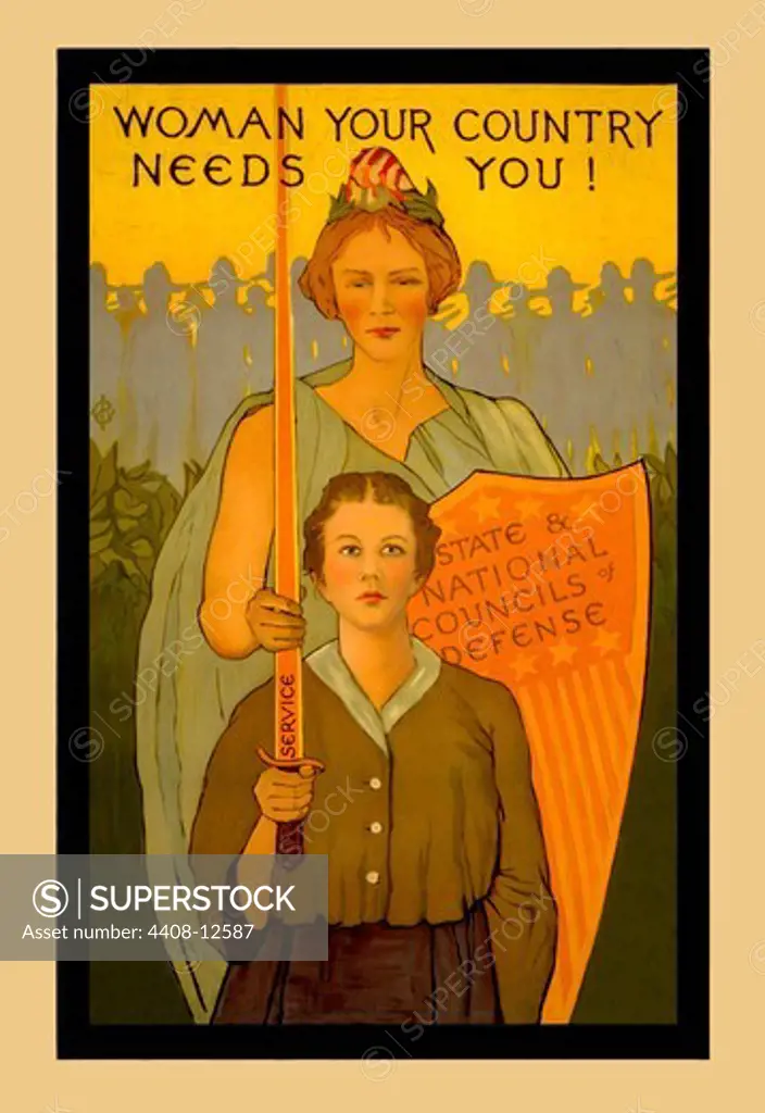 Women your Country Needs You!, Women of Strength