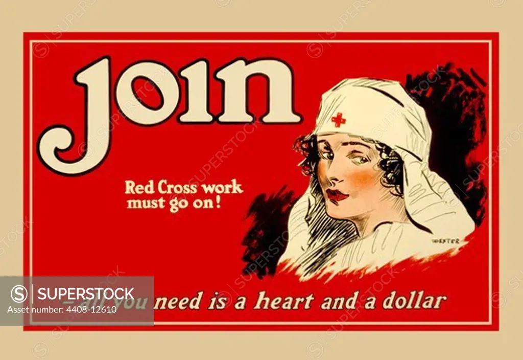 Join - Red Cross Work Must Go On!, Women of Strength