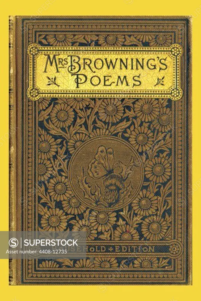 Mrs. Browning's Poems, Book Cover
