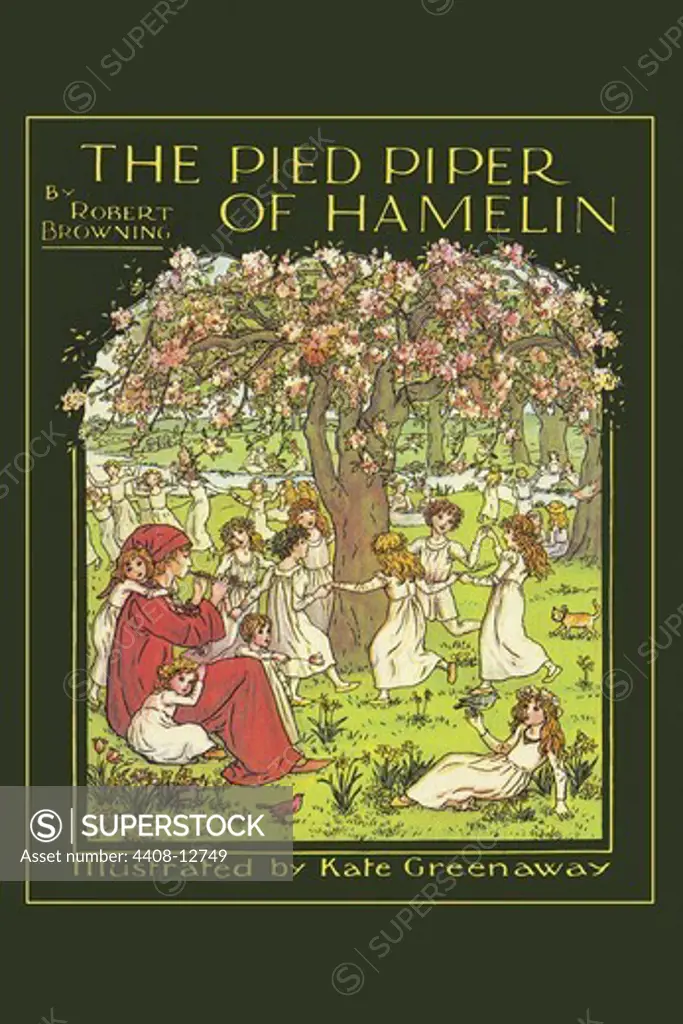 Pied Piper of Hamelin, Book Cover