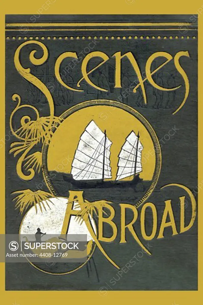 Scenes Abroad, Book Cover