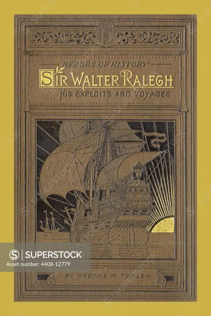 Sir Walter Raleigh, Book Cover