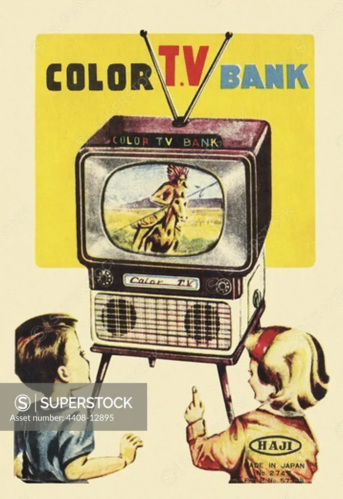 Color TV Bank, Mechanical Banks