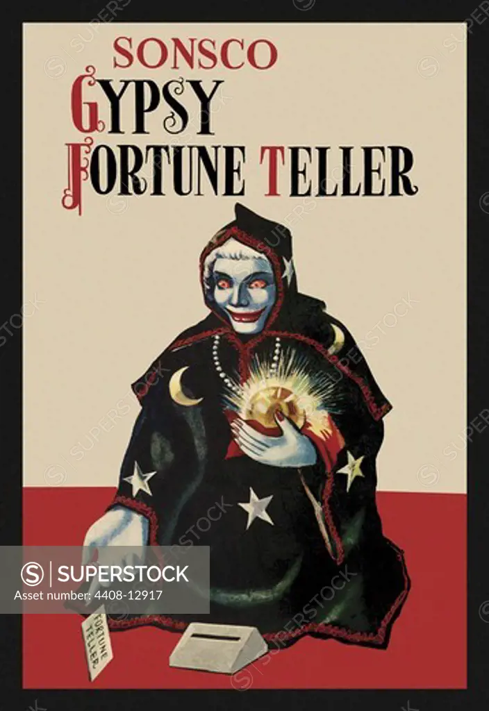 Gypsy Fortune Teller Bank, Mechanical Banks