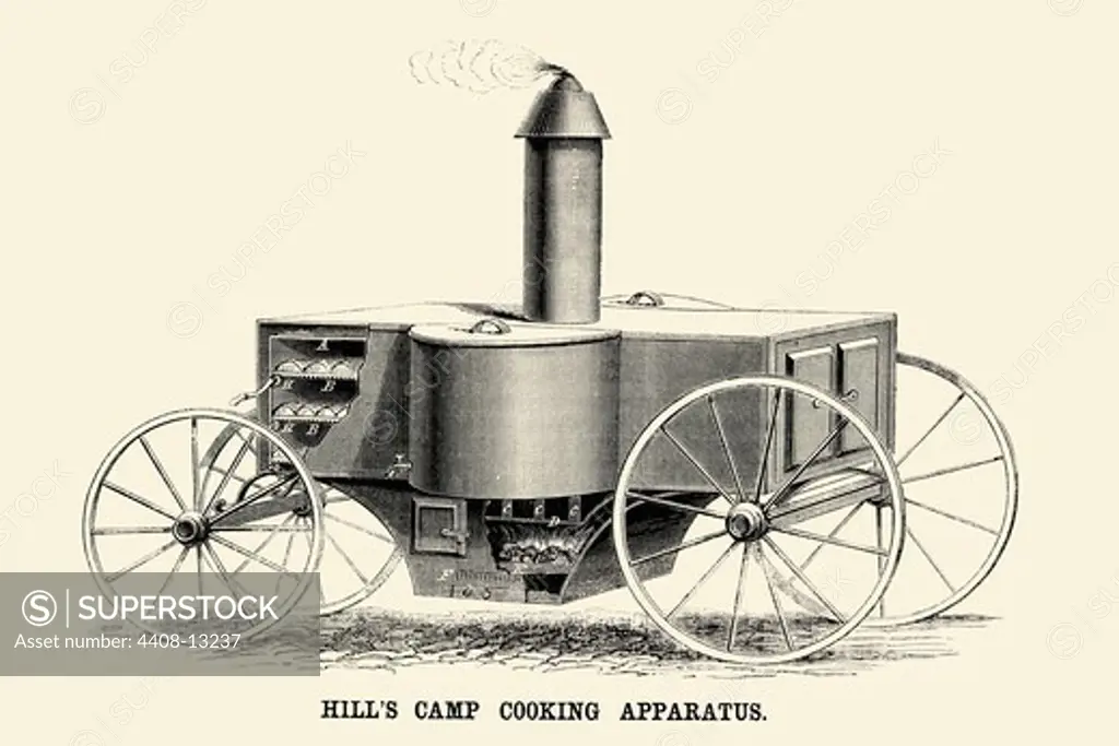 Hill's Camp Cooking Apparatus, Industrial America - Invention