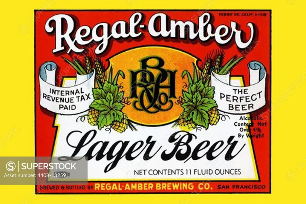 Regal-Amber Lager Beer, Beer
