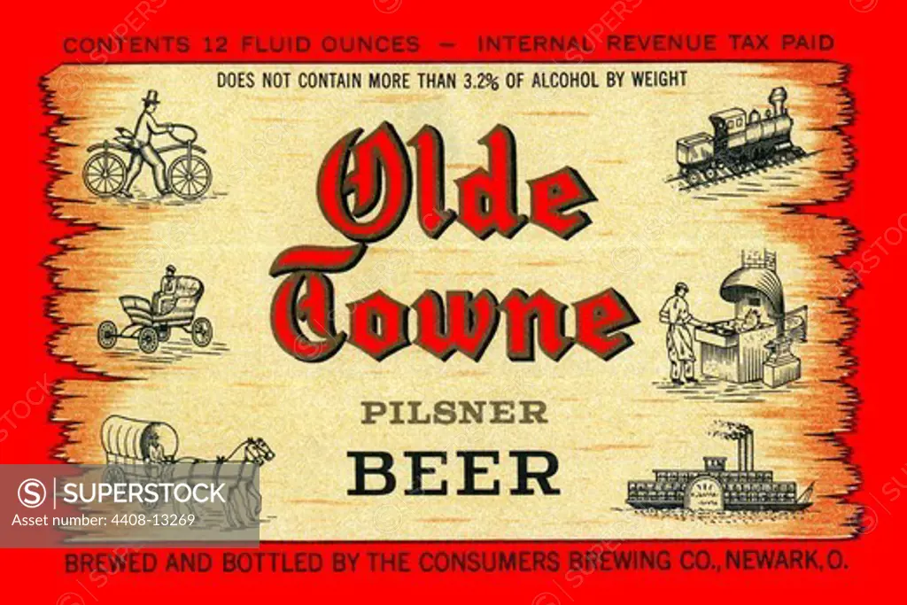 Olde Towne Pilsner Beer, Beer