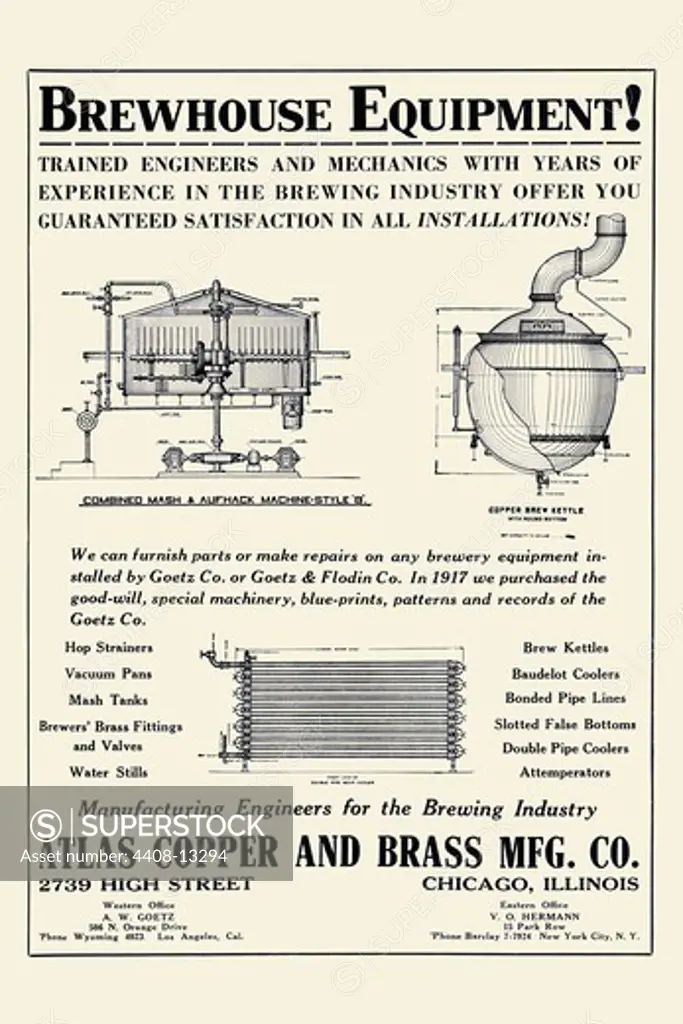 Brewhouse Equipment, Beer