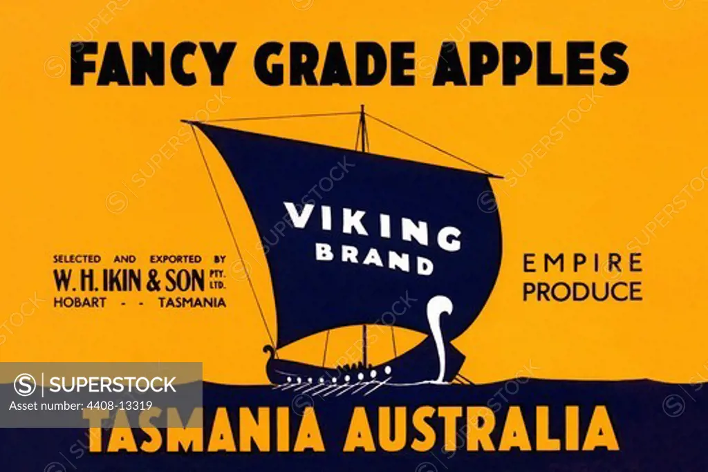 Viking Brand Fancy Grade Apples, Fruits & Vegetables