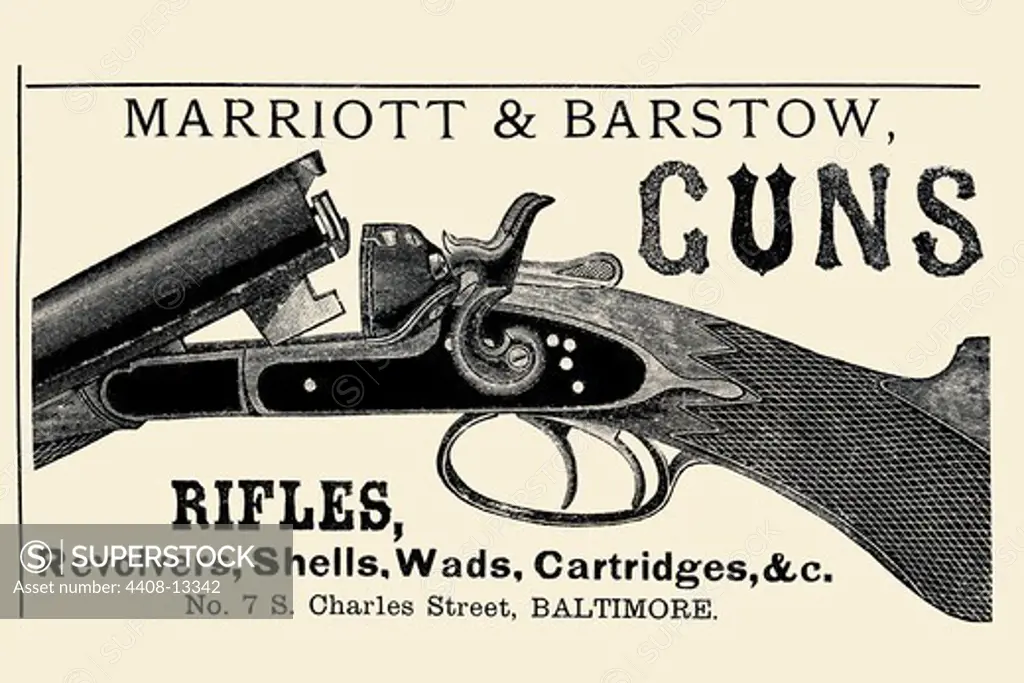 Marriott & Barstow Guns, Advertising