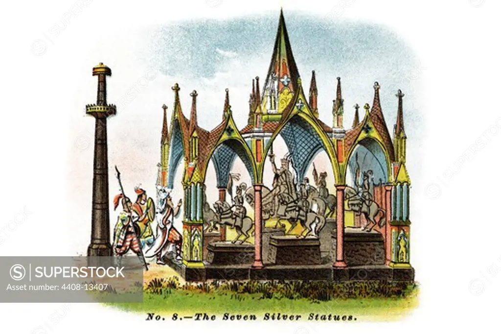The Seven Silver Statues, Mardi-Gras