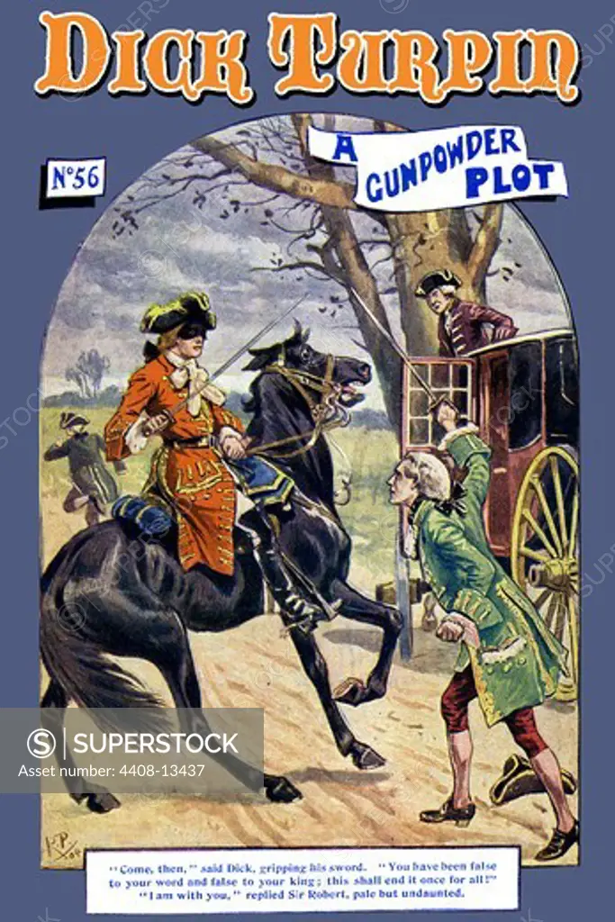 Dick Turpin: A Gunpowder Plot, Victorian Children's Literature - Dick Turpin