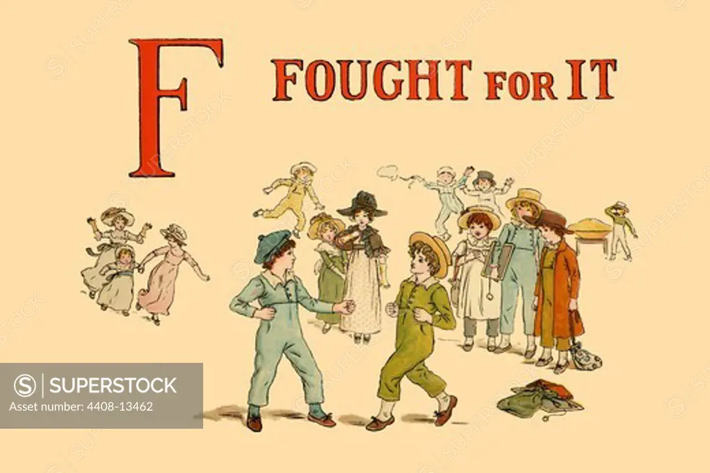F Fought It, Victorian Children's Literature - Kate Greenaway