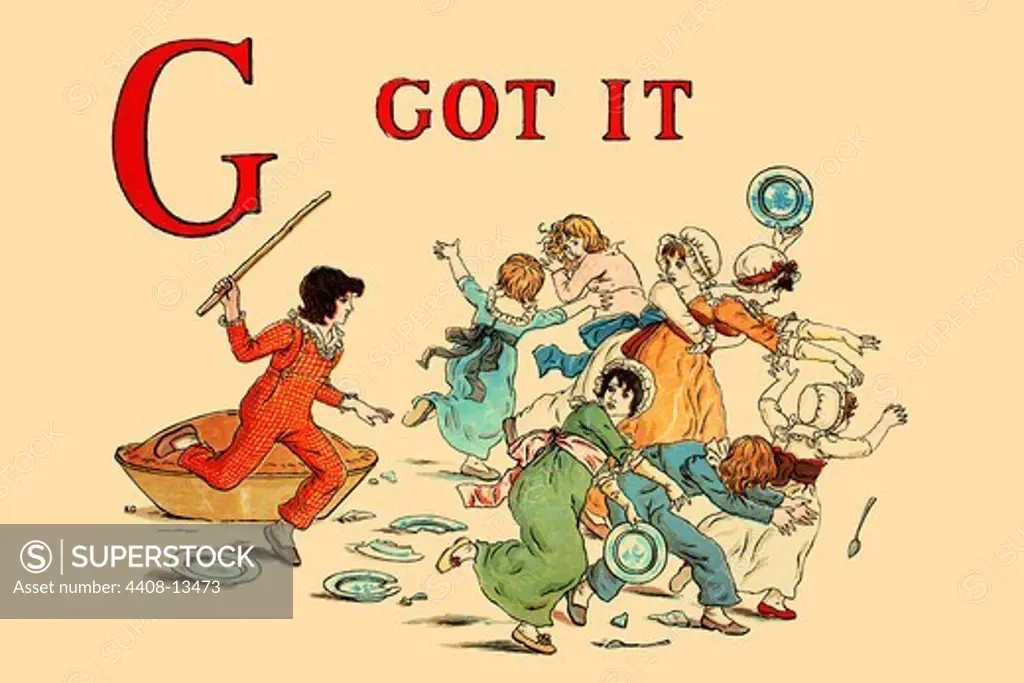 G - Got It, Victorian Children's Literature - Kate Greenaway