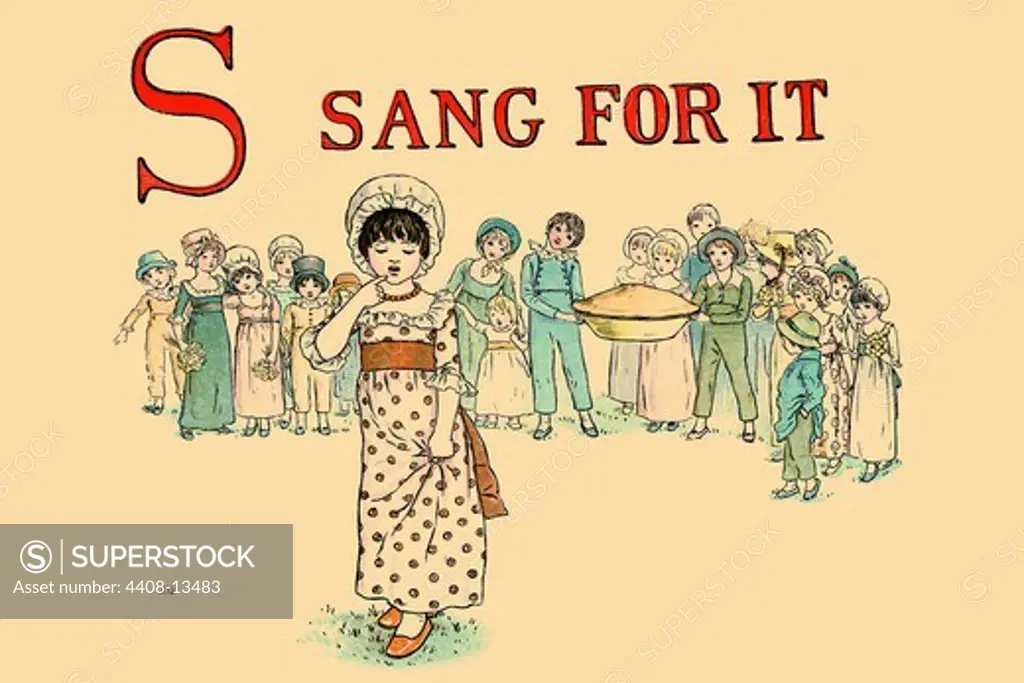 S - Sang for It, Victorian Children's Literature - Kate Greenaway