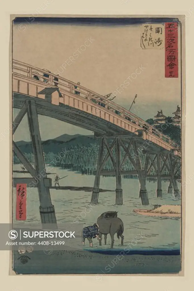 Okazaki, Japanese Prints - Hiroshige