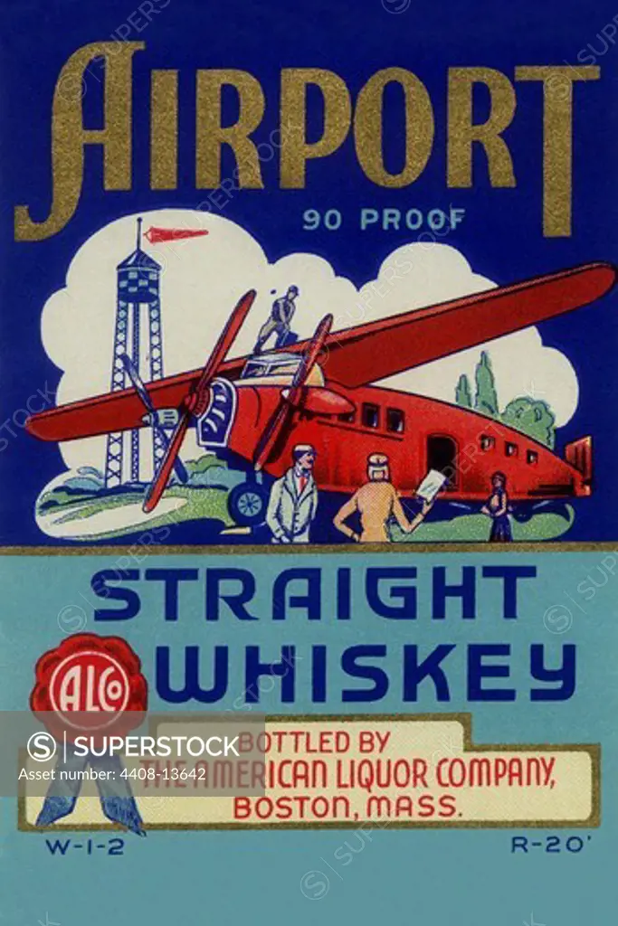 Airport Straight Whiskey, Liquor & Spirits