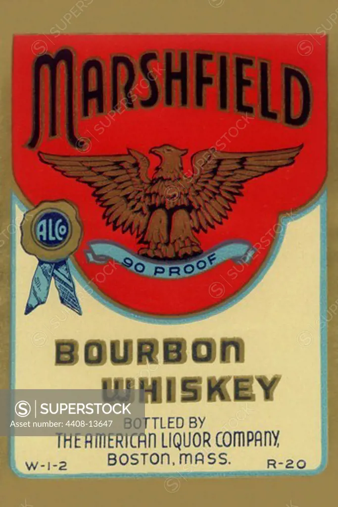 Marshfield Bourbon Whiskey, Liquor & Spirits