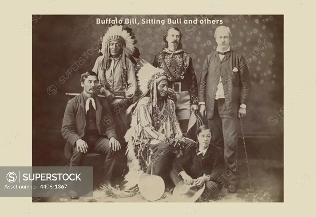 Buffalo Bill, Sitting Bull, and Others, Native American