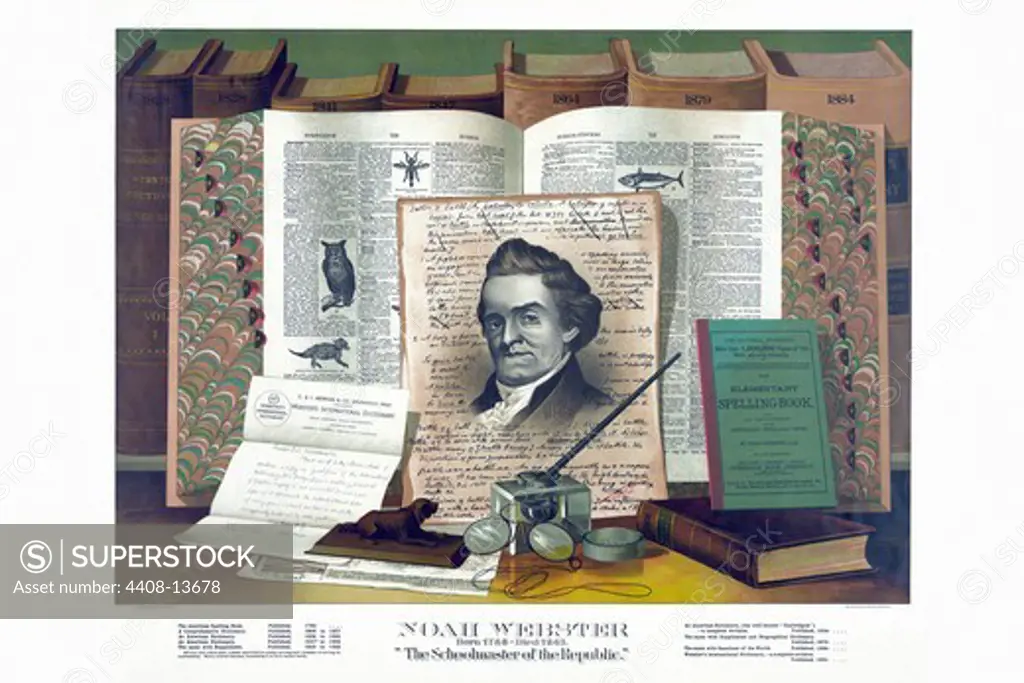 Noah Webster - Schoolmaster of the Republic, Famous Americans