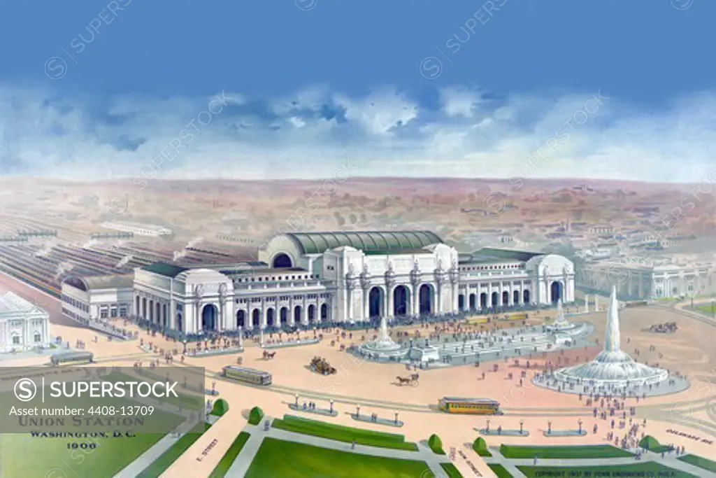 Union Station - Washington, D.C. 1906, America