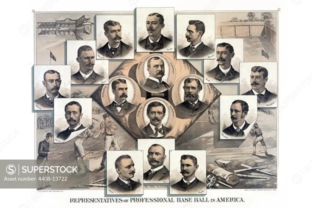 Representatives of Professional Base Ball of America, Baseball