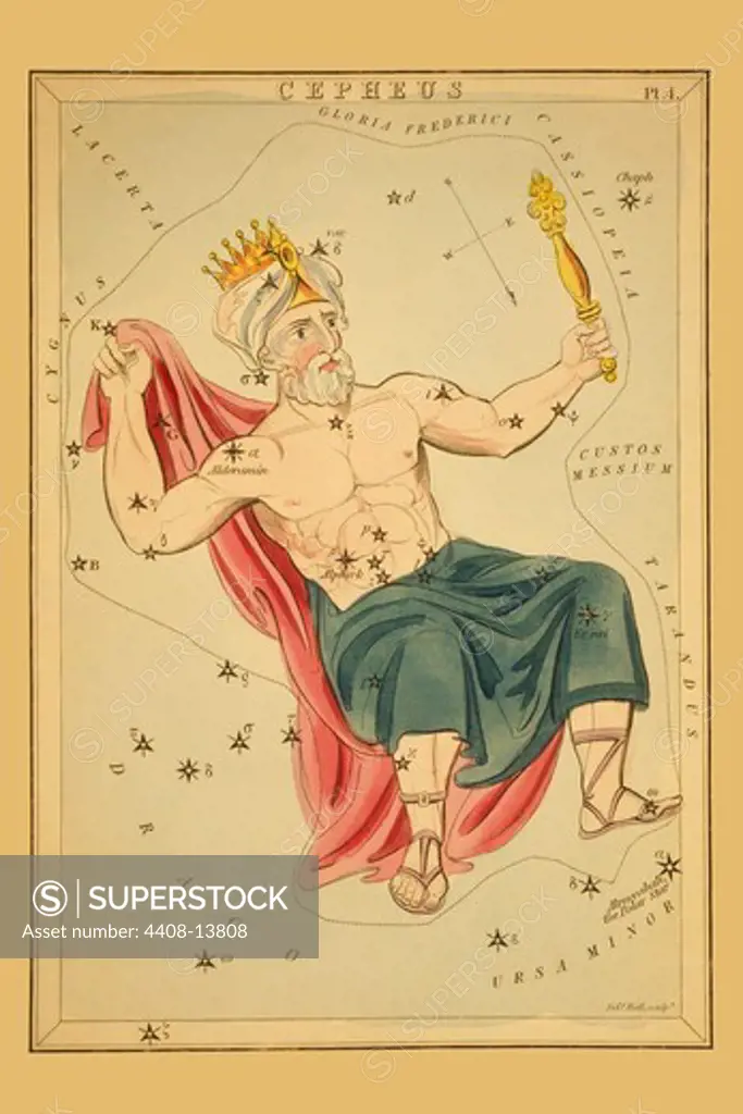 Cepheus, Celestial & Astrological Charts