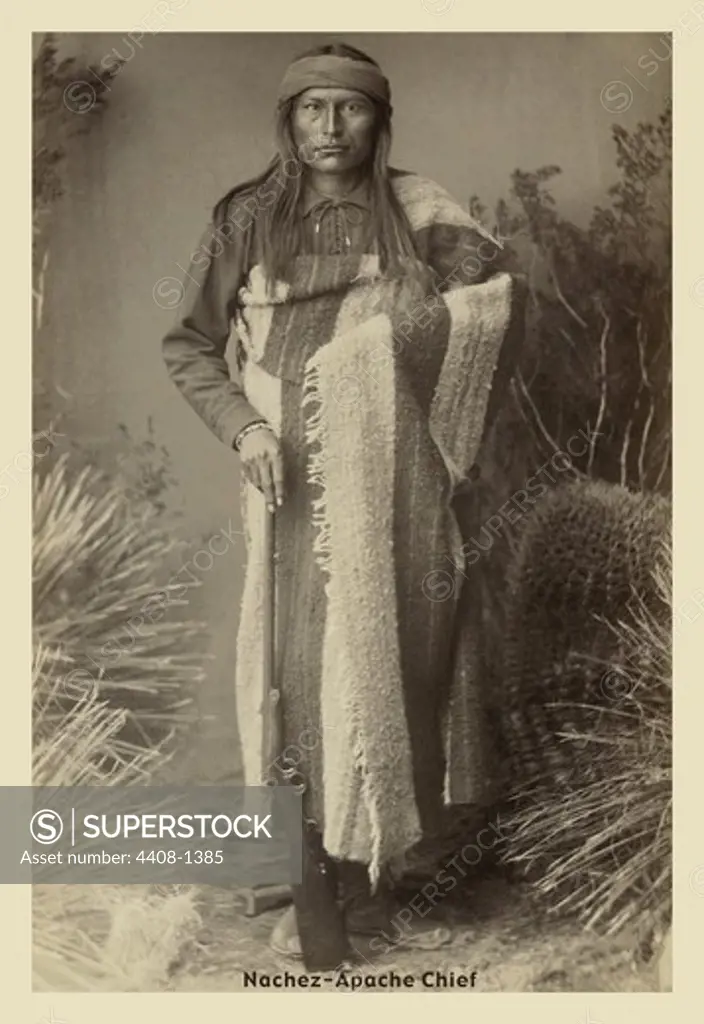 Nachez- Apache Chief, Native American