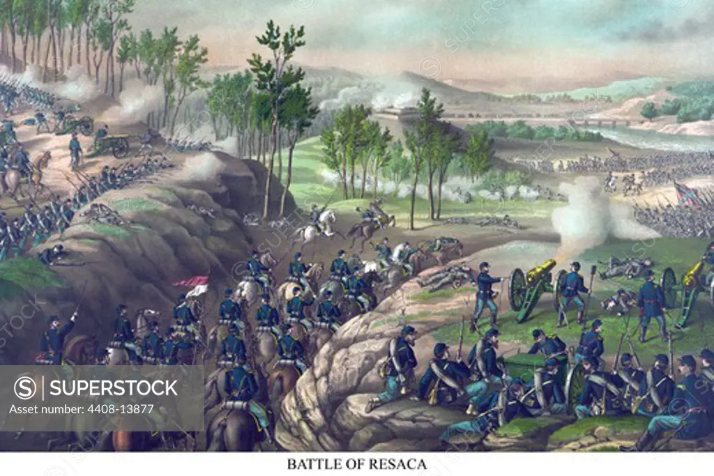 Battle of Resaca, Civil War - USA