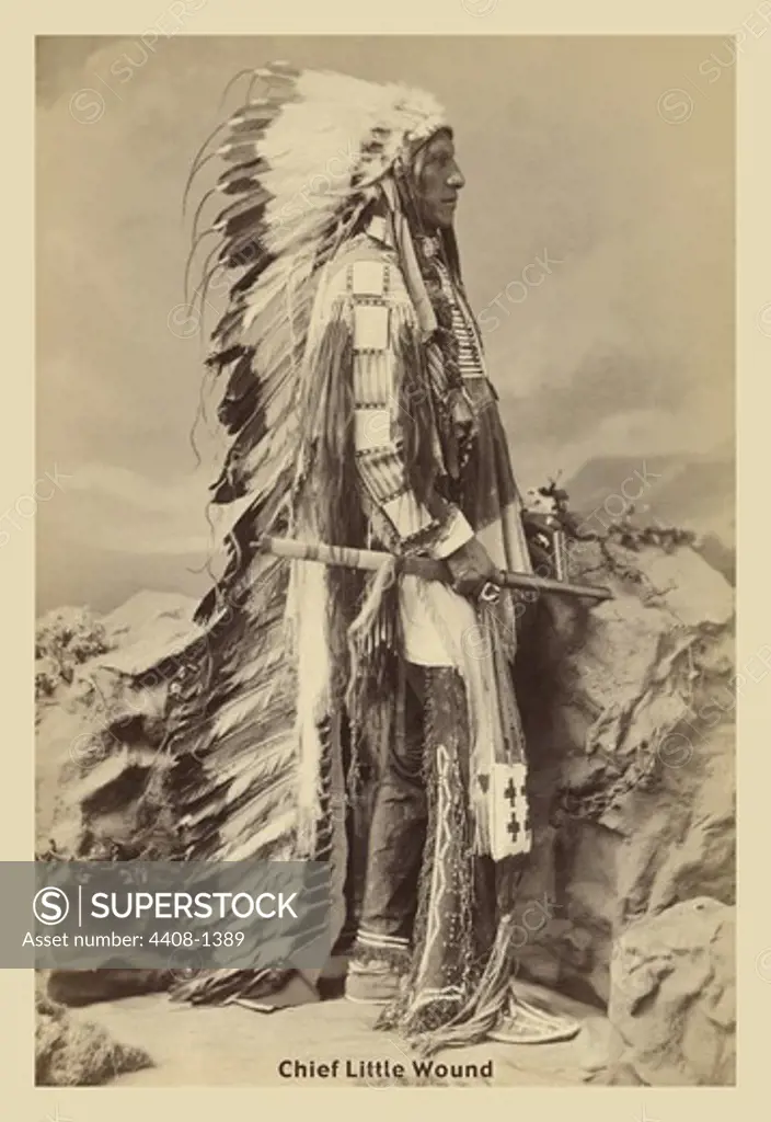 Chief Little Wound, Native American