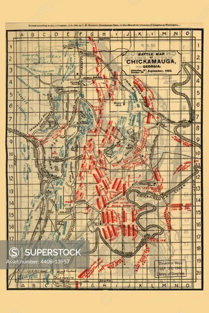 Chickamauga #2, Civil War - USA